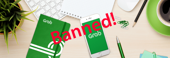 Grab Ban driver account